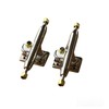 LEEFAI Pro Fingerboard Trucks 32/34/36mm 4.0-Regular Kingpin-Upgraded v2 baseplate with