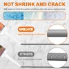 WELLUCK Grey Silicone Caulk, 100% Waterproof Silicone Sealant Adhesive Caulking,for