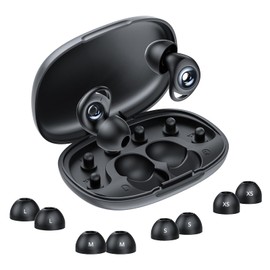 Ear Plugs for Sleeping, 45 dB Noise Cancelling Ear Protection, Silicone Ear