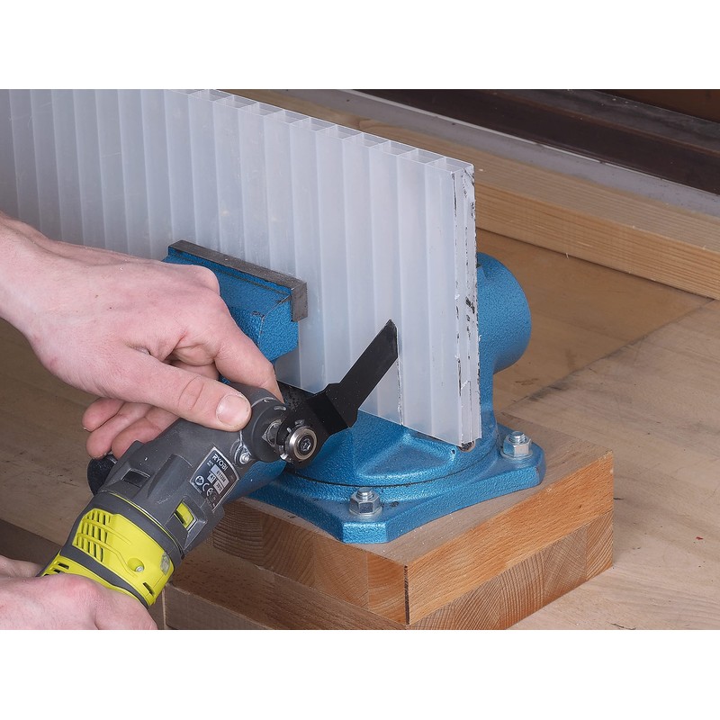 wolfcraft Plunge Saw Blade "PRO" BiM, Universal Attachment for Vibration