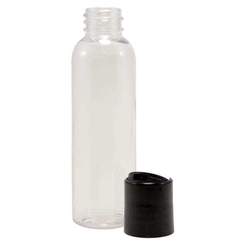 GreenHealth Pack of 3-2 fl oz Clear Plastic Bottle with