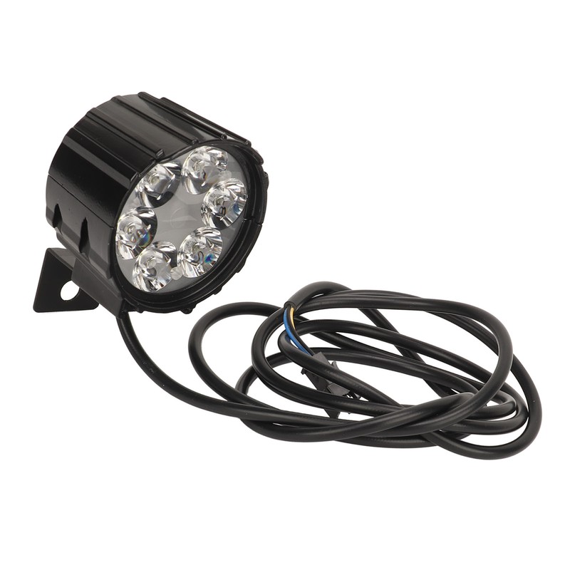 Cycling Horn Headlamp Waterproof 12‑72V Aluminum Electric Bike Front Light