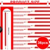 48Pcs Red Marking Pencil Red Glass Marking Pencil Carpenter Pencil