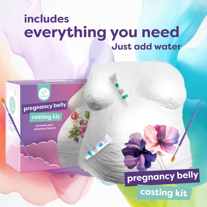chuckle - Belly Casting Kit – Create a Beautiful 3D