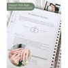 Wedding Planner Book and Organizer, Elegant Linen Cover Wedding Planning