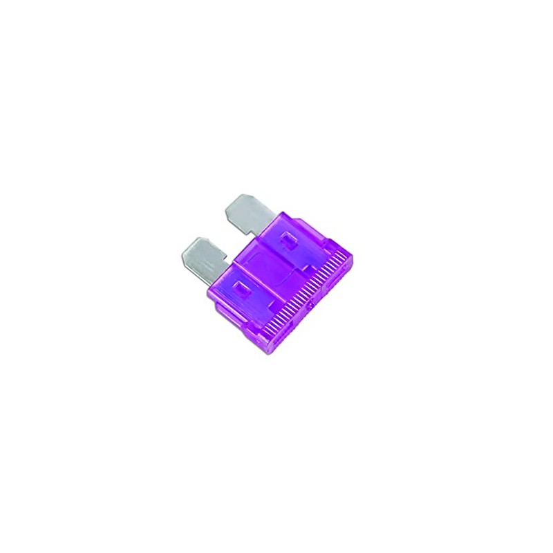 Connect Workshop Consumables 30411 Auto Blade Fuse, 3 A, Violet,