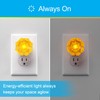 GE SleepLite Jewel LED Night Light, Plug-in, Always On, Amber,