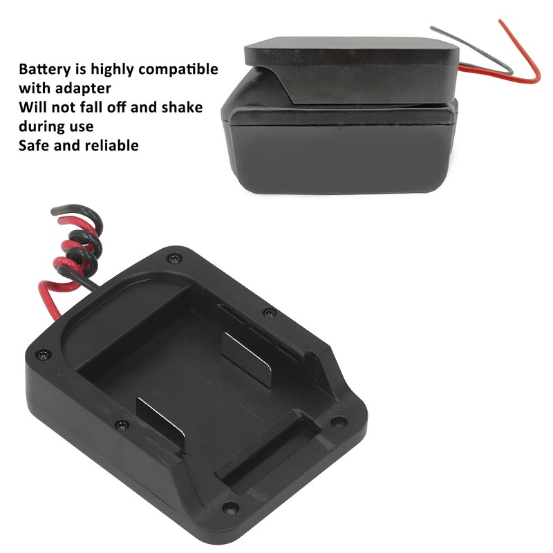 Battery Adapter Secure Power Converter 14.4V 18V Battery Base DIY