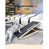 Dog Ramp for Bed - Foldable Wooden Ramp for Dogs