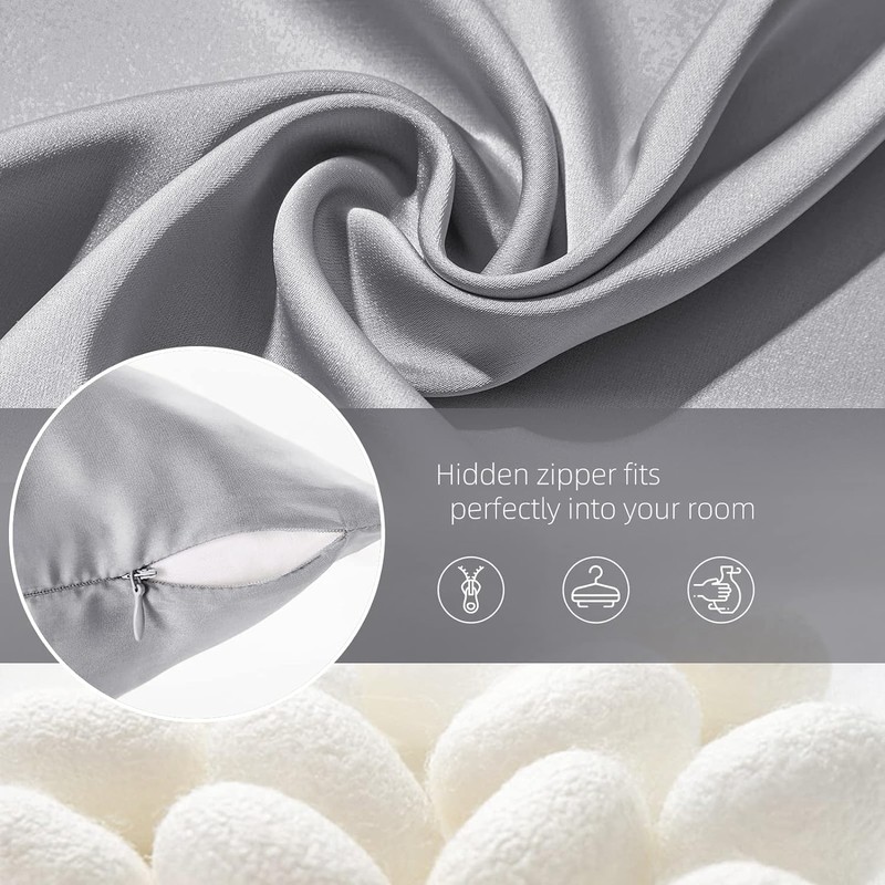 Silk Pillow Cases 2 Pack Mulberry Silk Pillow Cases Soft