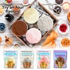 Nostalgia 2-Quart Homemade Premium Strawberry Ice Cream Starter Mix (8-Pack)