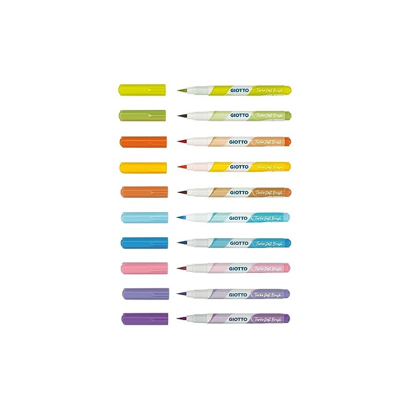 GIOTTO TURBO SOFT BRUSH PAST 10pz 426900