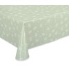 Oilcloth Tablecloth Wipe Clean Non-Slip with Piping Band Square Round