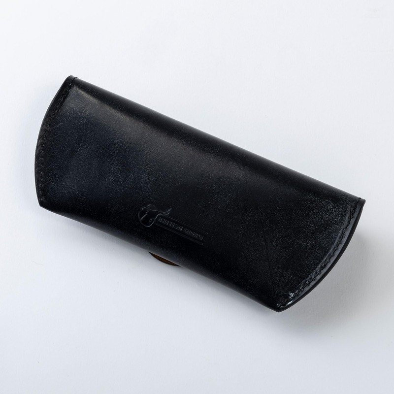 British Green Glasses Case, Free Engraving, Made in the UK,