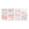 Blue Sky Livewell Sticker Book, 950+ Stickers, Planner with Journal