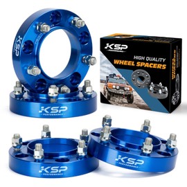 KSP 1.25”Wheel Spacers for Lexus LX570 2008-2016, 4pcs 5X150 Spacers Compatible With To-yo-ta Sequoia 2008-2021,Tundra 2007-2021,Land Cruiser 2009-2016，Aluminum Spacer with Hub Lip for 5 Lug Wheel Rim