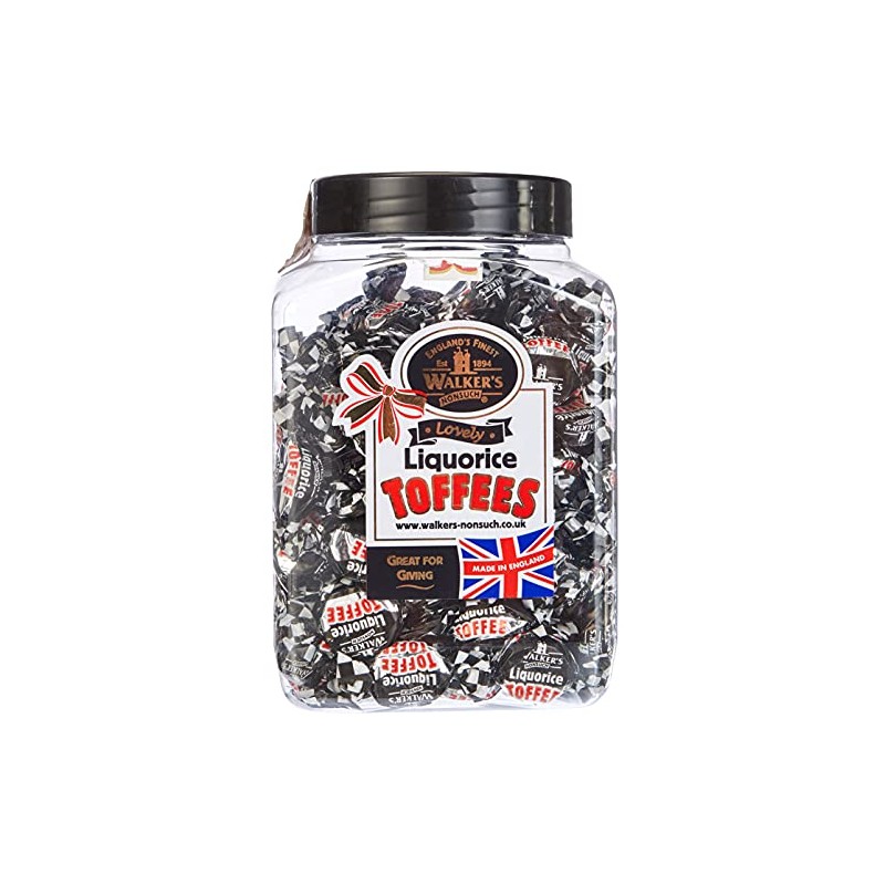 Walkers' Nonsuch Liquorice Toffees | with Condensed Milk & Black