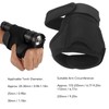 Chazcool Wrist Flashlight Holster, Diving Flashlight Glove, Wrist Strap Scuba