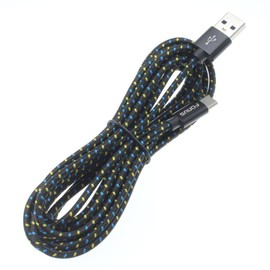 10ft USB Cable Type-C Charger Cord Compatible with Cricket Magic 2 5G/AT&T Propel 2 5G, Power Wire USB-C Long Braided