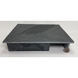 TheFrogHouse Slate Stone Reptile Hide 10x8x2.5 Natural Cave Decor