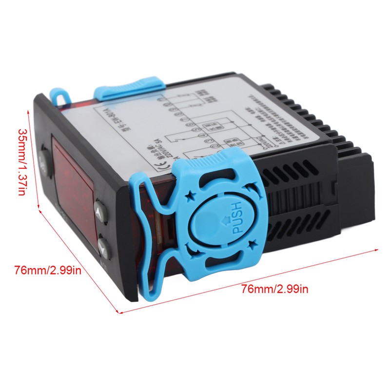 Solar Water Heater Temperature Controller Thermostat with Sensor Digital Display