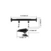 6.5 inch Universal LED Car Spoiler Lights The New Solar