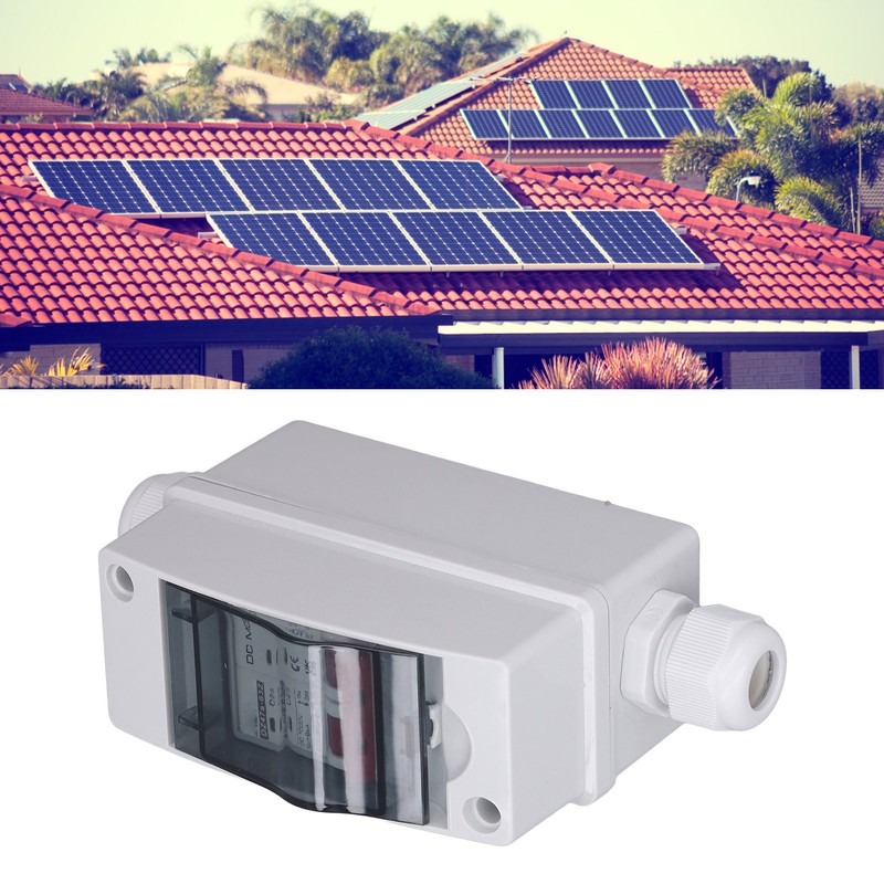 2P Photovoltaic System DC Miniature Circuit Breaker Solar IP65 Waterproof