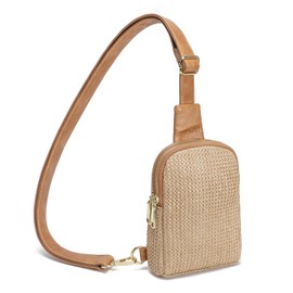 INICAT Summer Straw Bag Small Sling Beach Bag Crossbody Bags Rattan Woven Purses for Women 2025