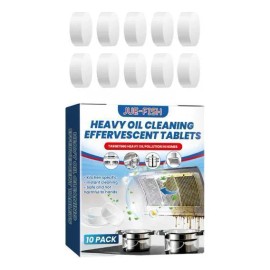 3 Tabletas Efervescentes De Limpieza De Aceite Pesado