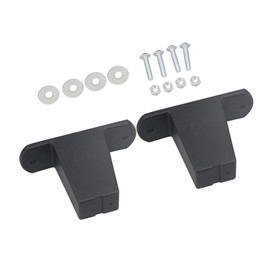 Mxfans Plastic Luggage Bolt Feet Luggage Suitcase Accessories 2.59 Inch Hole Spacing Pack of 2