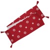 RAGGED ROSE Christmas Table Runner, Cotton, Red, 230 x 30