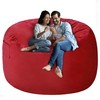 HABUTWAY Bean Bag Chair: Giant 5' Memory Foam Furniture Bean