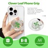 MaNeaz Love Lucky Charm Four Leaf Clover Extendable Holder and