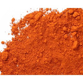 Rock N Soil Orange Iron Oxide Pigment Powder, Concrete Pigment, Grout Colorant, Color Dye for Cement Putty Epoxy - 5 Oz, Matte Orange
