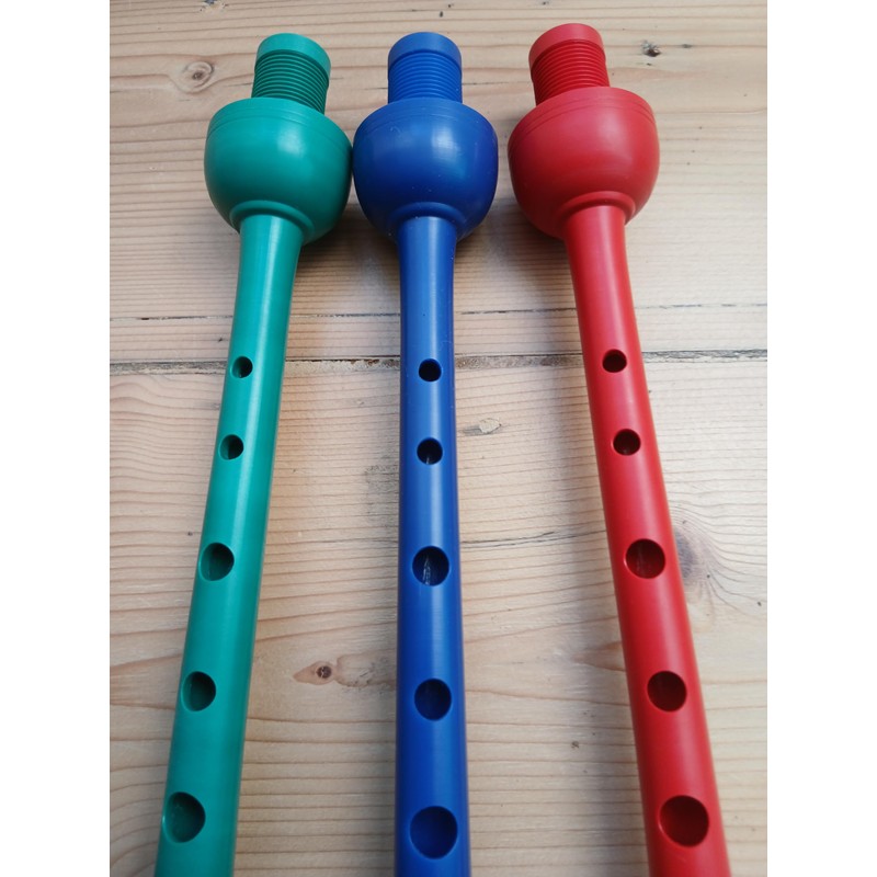McAllister Highland Bagpipe Plastic Pipe Chanter, Green, Original