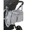 VERTBAUDET Nappy Bag, Family, Sweatware Grey Mottled, One Size