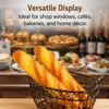 2 Pack Fake Baguettes, 13.5'' Realistic Artificial Bread Decor