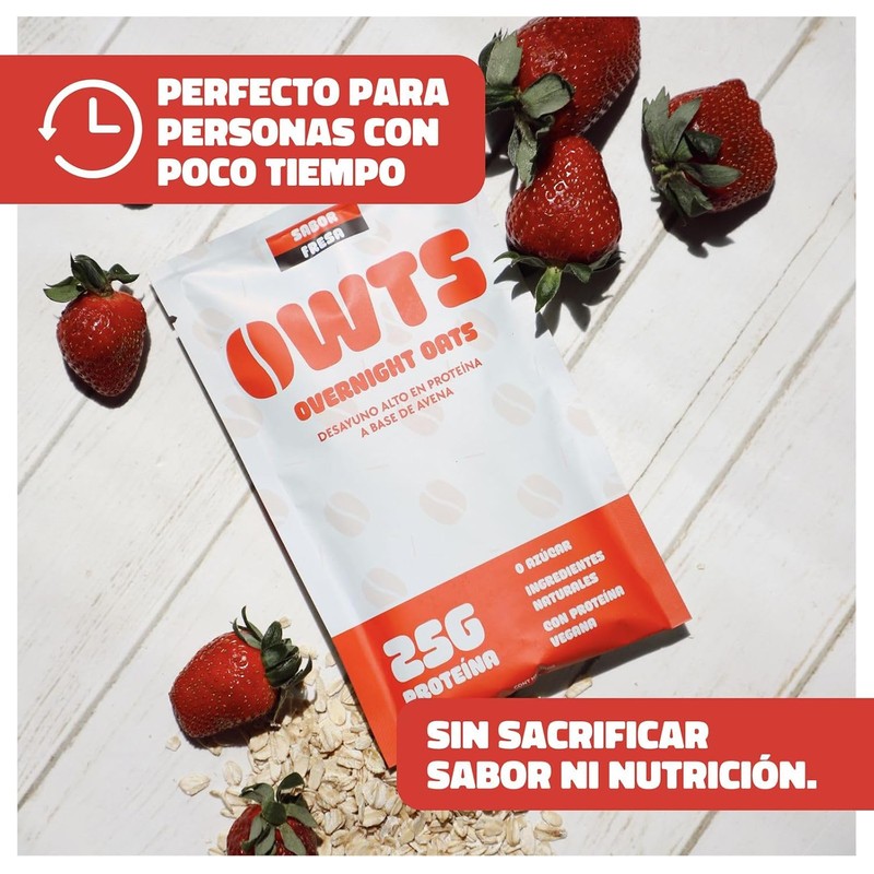 OWTS - Desayuno alto en proteína a base de avena