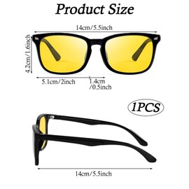 JSGBZK Night Driving Glasses for Women, Anti Glare Driving Glasses, Night Driving Glasses Anti Glare for Women for Driving at Night Driver Eyewear Classic Designer Glasses