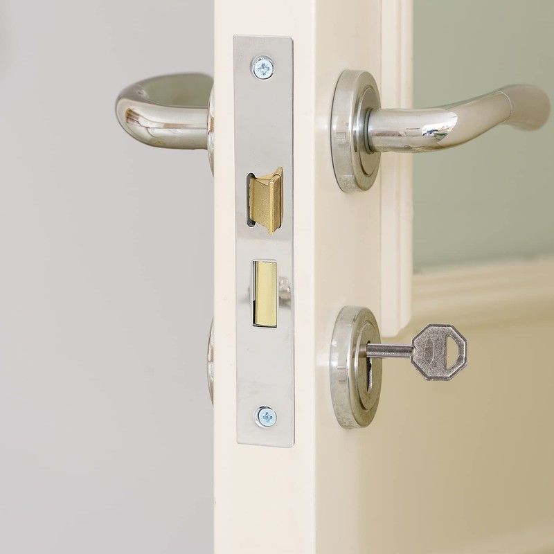 DIDA® 3 Lever Mortice Sashlock Polished Chrome Mortice Locks Sashlocks