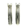 The Friendly Trading Co Tall Pair Spotted Cats Sculpture in