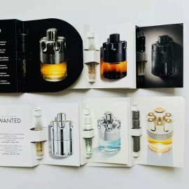 Cologne Azzaro  WANTED Cologne Collection For Men Sample Spray Vial 6pc  Set