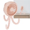 Mini Portable Fan 3 Speed 360° Rotatable Rechargeable Desktop Fan