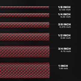 GEARit (25 Feet, 1/2 Inch) Split Sleeve Cord Covers Cable Protector Wire Loom Tubing Cable Management Sleeve for PC Computer - Chewing Cord Protectors from Pets, Cats, Dogs, Rabbits - Black