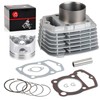 Top End Rebuild Kit Cylinder 63mm STD Pistion Gasket for