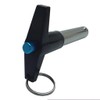 Almencla Stainless Steel Quick- Locking Pin, Push Button, 1/4 inch