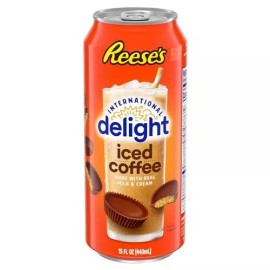 International Delight Iced Coffee REESE'S Grab and Go Coffee Drinks (Pack of 12)