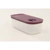 TUPPERWARE Quadro 350 ml Purple Rotary Scale for Cooking Times