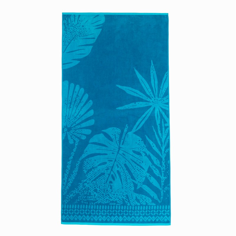 Beach Towel, 90 x 180 cm, Cotton, Terry Cloth, Velour,
