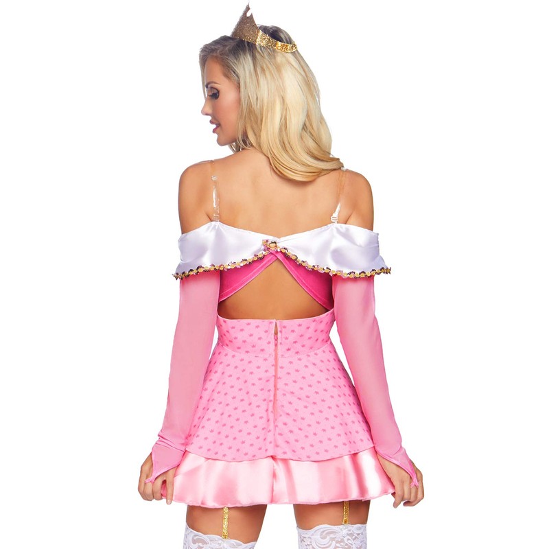 LEG AVENUE 86856 Women's Costume, Pink, S